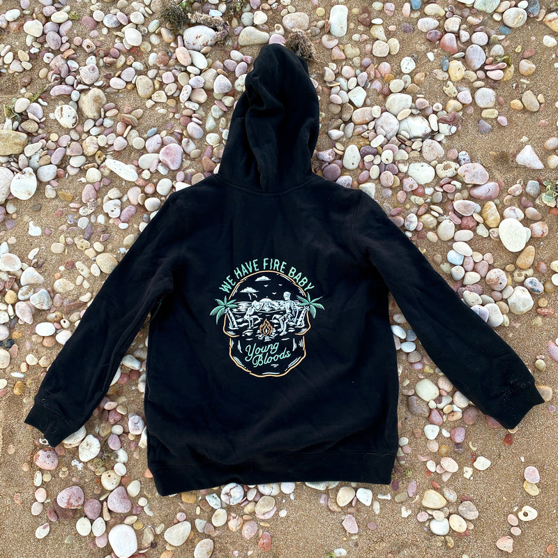 Groms We Have Fire Pullover Hoodie