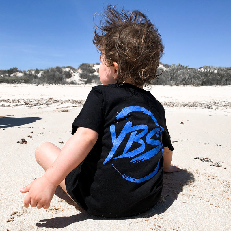 YBS Logo Groms Tee (Black)