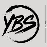 YBS Logo Vinyl Cut Sticker (Small)