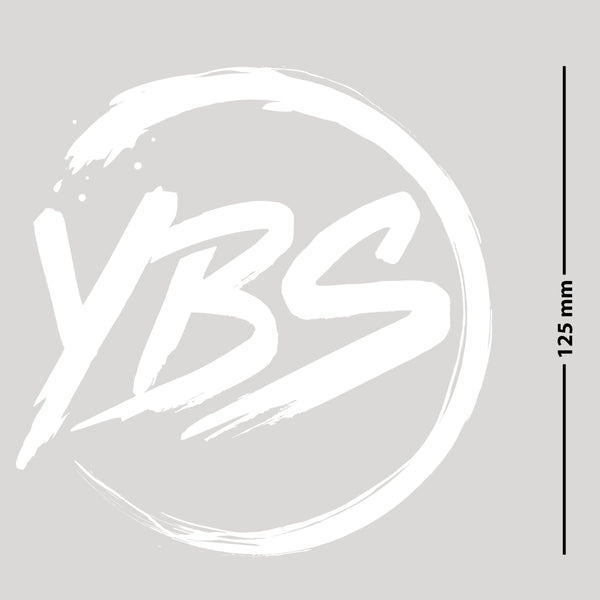 YBS Logo Vinyl Cut Sticker (Small)